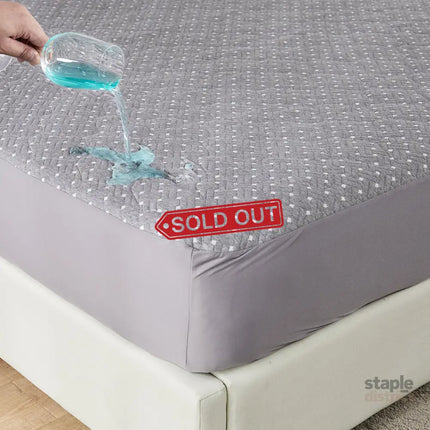 Dreamz Mattress Protector Topper Bamboo Queen-2018816761201299462