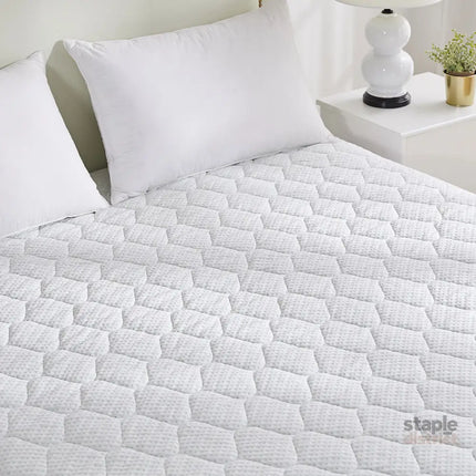 Dreamz Mattress Protector Topper Bamboo Single-2018816647783124999