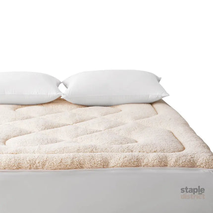 DreamZ Mattress Topper 100% Wool Underlay Single-2018816782927794177