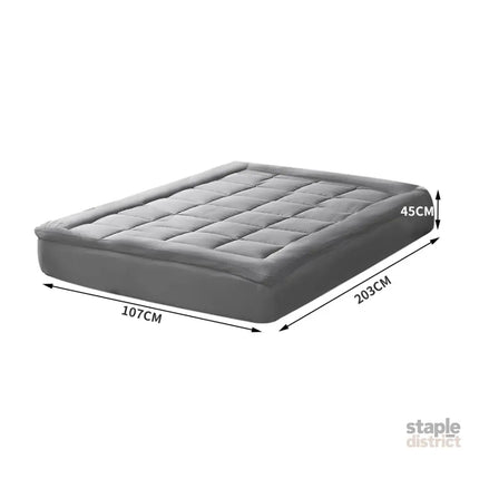 DreamZ Mattress Topper Bamboo Fibre King Single-2018816779979198466