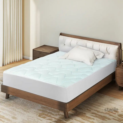 Dreamz Mattress Topper Pillowtop Cover Protector Single-2050056897066831879