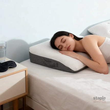 Dreamz Memory Foam Leg Elevation Pillow Bed Wedge Improve Circulation Support-2050056764874952710