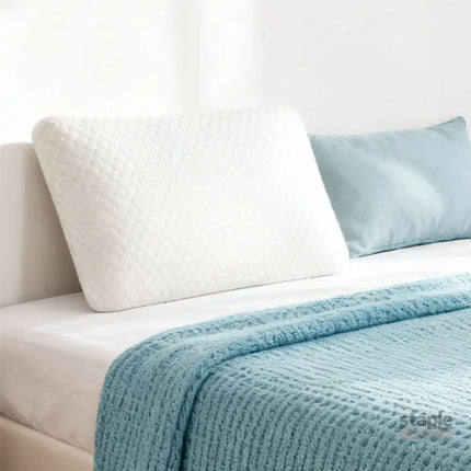 Dreamz Memory Foam Orthopaedic Pillow Neck Pain Side Stomach Back Sleeper 1 Pack-2050056763713130503