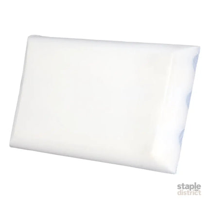 Dreamz Memory Foam Pillow Double Sided Soft Pillowcase Neck Shoulder Support-2050056764124172288