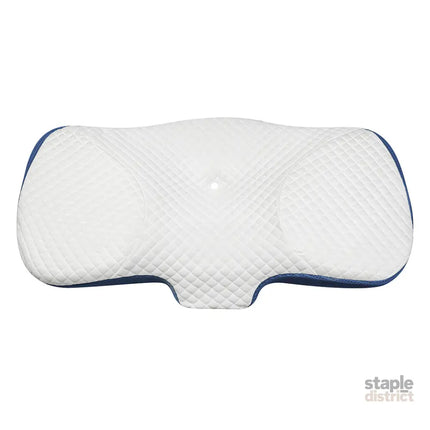 Dreamz Memory Foam Pillow Pillowcase Supprt Blue Rebound-2018816680158957569