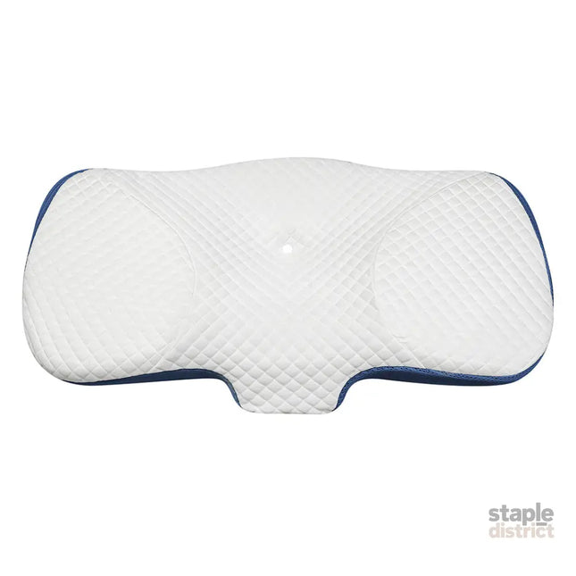 Dreamz Memory Foam Pillow Pillowcase Supprt Blue Rebound-2018816680158957569