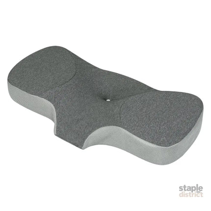 Dreamz Memory Foam Pillow Pillowcase Supprt Grey Rebound-2029387207172821000