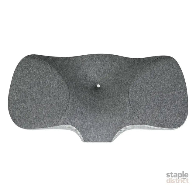 Dreamz Memory Foam Pillow Pillowcase Supprt Grey Rebound-2029387207172820993