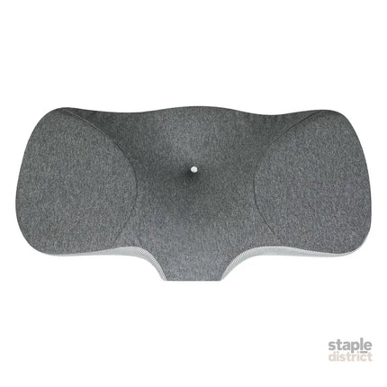 Dreamz Memory Foam Pillow Pillowcase Supprt Grey Rebound-2029387207172820993