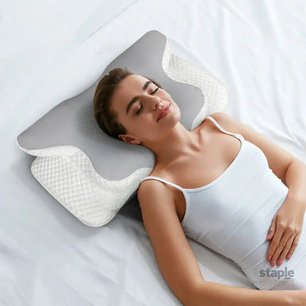 Dreamz Memory Foam Pillow Shoulder Neck Support-2025742031372029959