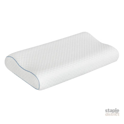 Dreamz Memory Pillow Supprt Shoulder FoamWhite Pillowcase-2006732704602787841