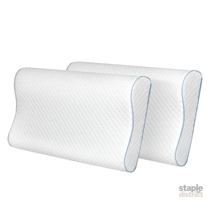 Dreamz Memory Pillow Supprt Shoulder FoamWhite Pillowcase-2006732704602787848