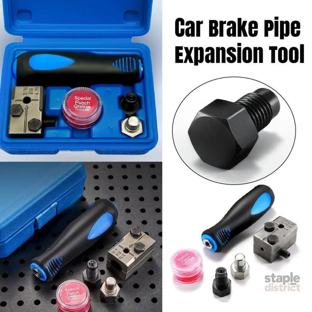Durable Auto Brake Pipe Flaring Tools Kit Automotive Repair Maintenance Set - Auto Accessories > Auto Accessories