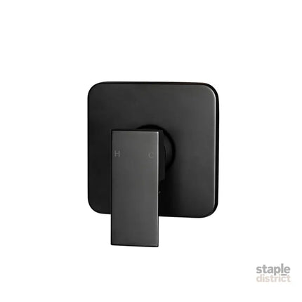 Dutxa Bathroom Shower Mixer Tap Brass Black-2018816691387109376