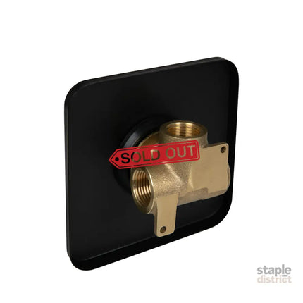 Dutxa Bathroom Shower Mixer Tap Brass Black-2018816691387109380