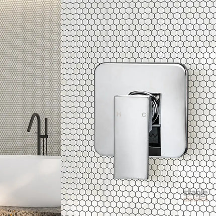 Dutxa Brass Shower Mixer Tap Cold Hot Charcoal-2006733190127030279