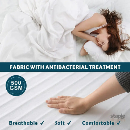 Electric Heated Mattress Pad Blanket with Dual Control & 9-Hour Auto Off & 9 Heat Settings Preheat Functions Overheat