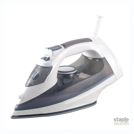 Electric Steam Iron 1800W White/ Grey - Appliances > Washers Dryers & Irons > Irons & Ironing Systems