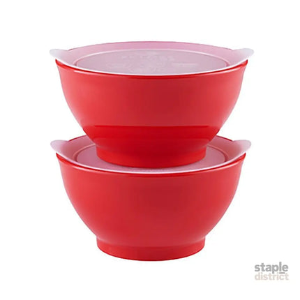 Elipse Kids Spill-Proof Anti-Slip Bowl Stage 1 8oz | Twin Pack with Lid Blue-2006733340165672960