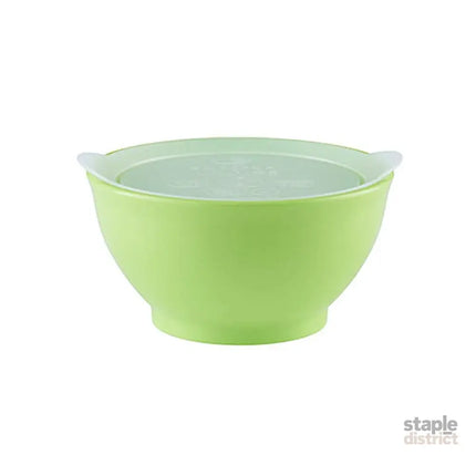 Elipse Kids Spill-Proof Anti-Slip Bowl Stage 1 8oz | Twin Pack with Lid Yellow-2006733341008728068
