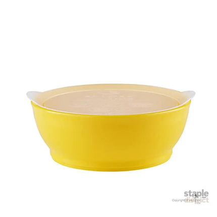 Elipse Kids Spill-Proof Anti-Slip Bowl Stage 3 12oz | Single Pack with Lid White-2006733341797257219