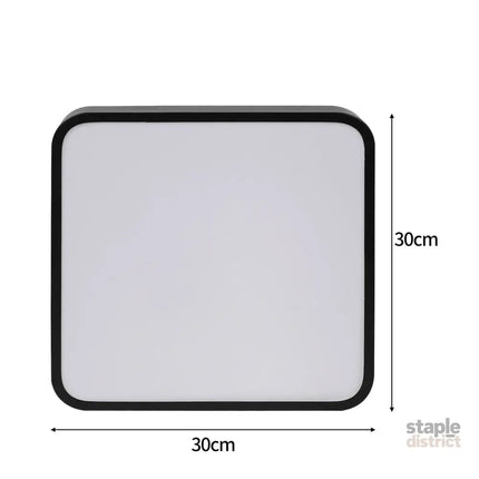 EMITTO Ultra-Thin 5CM LED Ceiling Down 18W Black-2018816711620431874