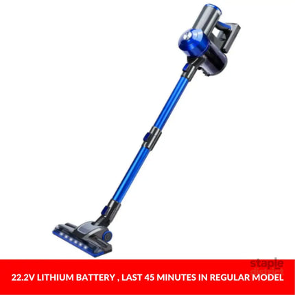 Enigma V8 22.2v Cordless Stick Vacuum Cleaner Blue + Toolkit - Appliances > Vacuum Cleaners > Stick Vacuums