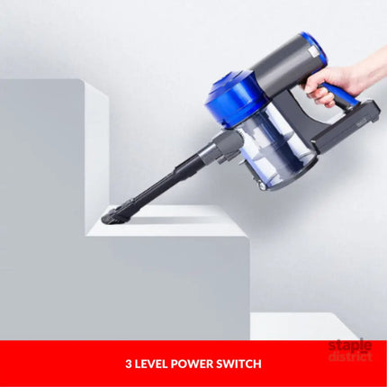 Enigma V8 22.2v Cordless Stick Vacuum Cleaner Blue + Toolkit - Appliances > Vacuum Cleaners > Stick Vacuums