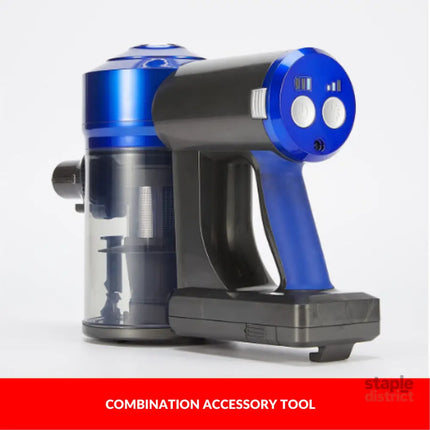 Enigma V8 22.2v Cordless Stick Vacuum Cleaner Blue + Toolkit - Appliances > Vacuum Cleaners > Stick Vacuums