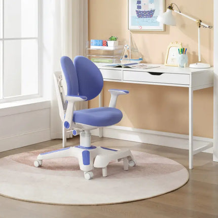 Ergonomic Children Kids Study Chair Set Height Adjustable - Blue - Baby & Kids > Kid’s Furniture > Kid’s Tables Chairs