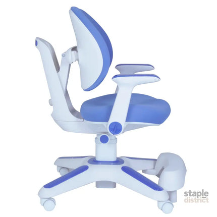 Ergonomic Children Kids Study Chair Set Height Adjustable - Blue - Baby & Kids > Kid’s Furniture > Kid’s Tables Chairs