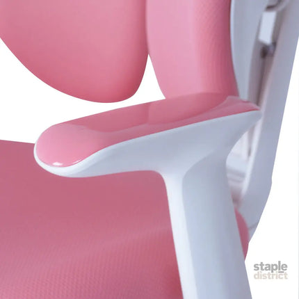 Ergonomic Children Kids Study Chair Set Height Adjustable - Pink - Baby & Kids > Kid’s Furniture > Kid’s Tables Chairs