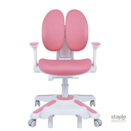 Ergonomic Children Kids Study Chair Set Height Adjustable - Pink - Baby & Kids > Kid’s Furniture > Kid’s Tables Chairs
