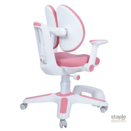 Ergonomic Children Kids Study Chair Set Height Adjustable - Pink - Baby & Kids > Kid’s Furniture > Kid’s Tables Chairs