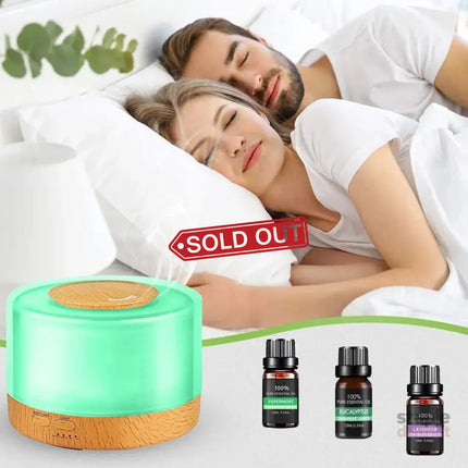 Essential Oil Set 6 Bottles Plant Aromatherapy Oils Natural Scent for Diffuser - Appliances > Aroma Diffusers &
