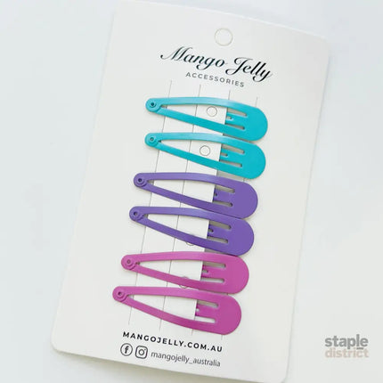 Essential Snap Hair clips - MAGIC - 12 Pieces - Fashion > Women’s Fashion > Women’s Accessories
