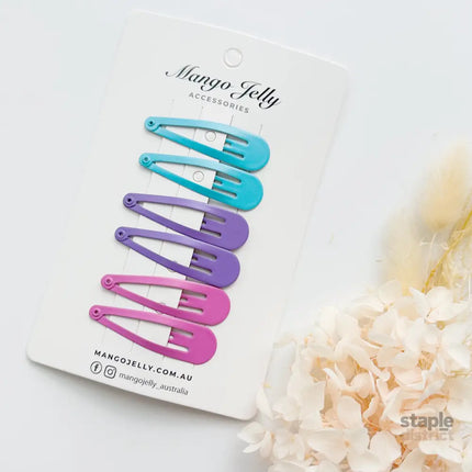 Essential Snap Hair clips - MAGIC - 12 Pieces - Fashion > Women’s Fashion > Women’s Accessories