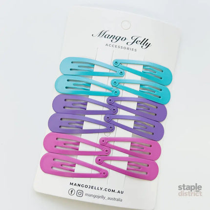 Essential Snap Hair clips - MAGIC - 12 Pieces - Fashion > Women’s Fashion > Women’s Accessories