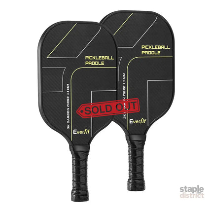Everfit 2PCS Pickleball Paddles Set Outdoor Pickle Balls Rackets with Cover Bag Training - Baby & Kids > Baby & Kid’s