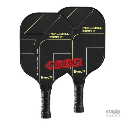 Everfit 2PCS Pickleball Paddles Set Outdoor Pickle Balls Rackets with Cover Bag Training - Baby & Kids > Baby & Kid’s