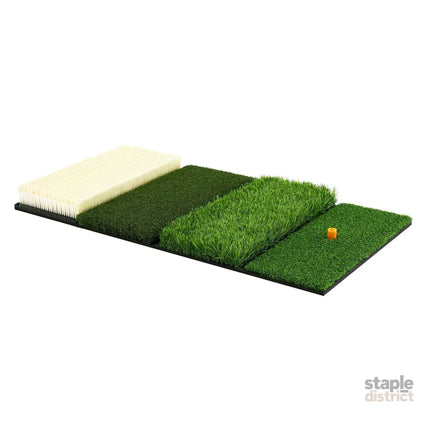 Everfit Golf Hitting Mat Practice Turf 4 in 1 Foldable Training Aid Backyard - Sports & Fitness > Golf > Golf
