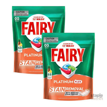 Fairy Platinum Plus x 136 Tropical Dishwasher Tablets-2050056848882667520