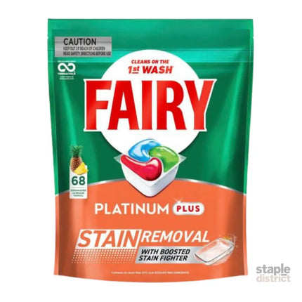Fairy Platinum Plus x 68 Tropical Dishwasher Tablets-2050056848727478272