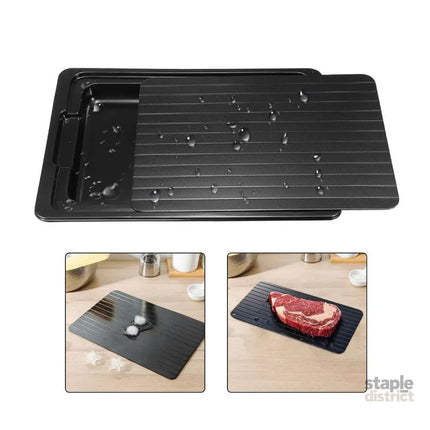 Fast Defrosting Meat Tray FDA Approved Large Miracle Aluminium Thawing Plate - Appliances > Kitchen Appliances > Kettles