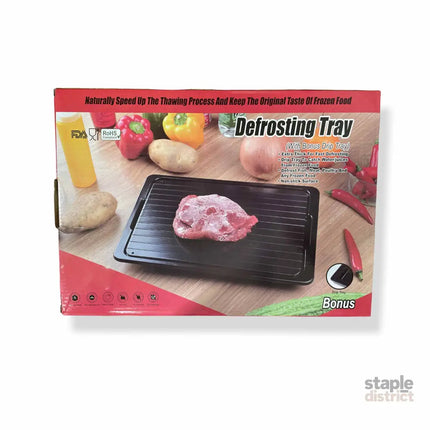 Fast Defrosting Meat Tray FDA Approved Large Miracle Aluminium Thawing Plate - Appliances > Kitchen Appliances > Kettles