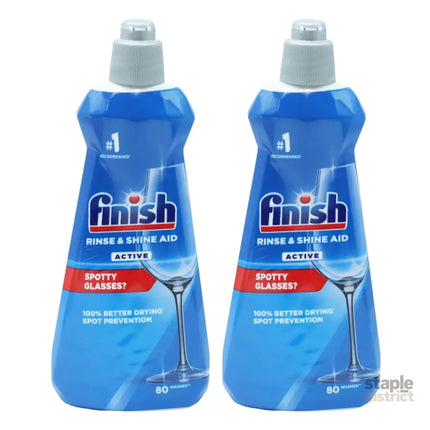 Finish Shine & Dry Regular Rinse Aid 400mL x2-2050056817110814720