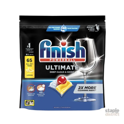 Finish Ultimate Lemon x 65 Dishwasher Tablets-2050056741105831936