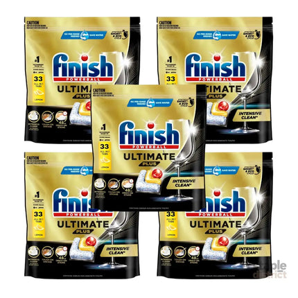 Finish Ultimate Plus x 165 Lemon Dishwasher Tablets-2050056853999718400