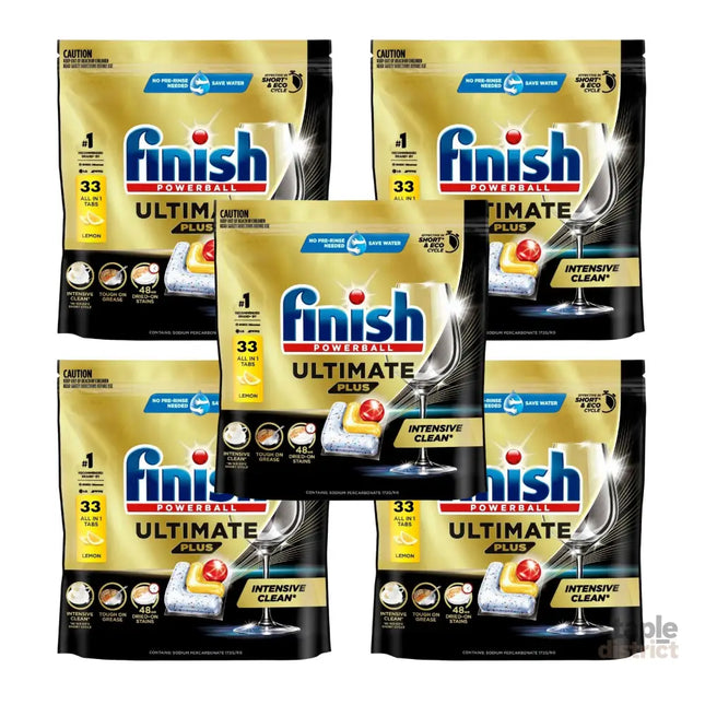 Finish Ultimate Plus x 165 Lemon Dishwasher Tablets-2050056853999718400