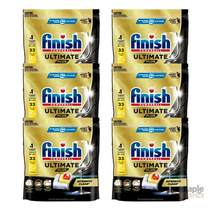 Finish Ultimate Plus x 198 Lemon Dishwasher Tablets-2050056854150713344